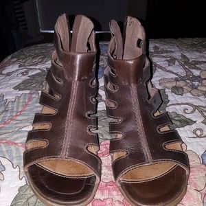 Sanita Dagny Cage Gladiator Sandals